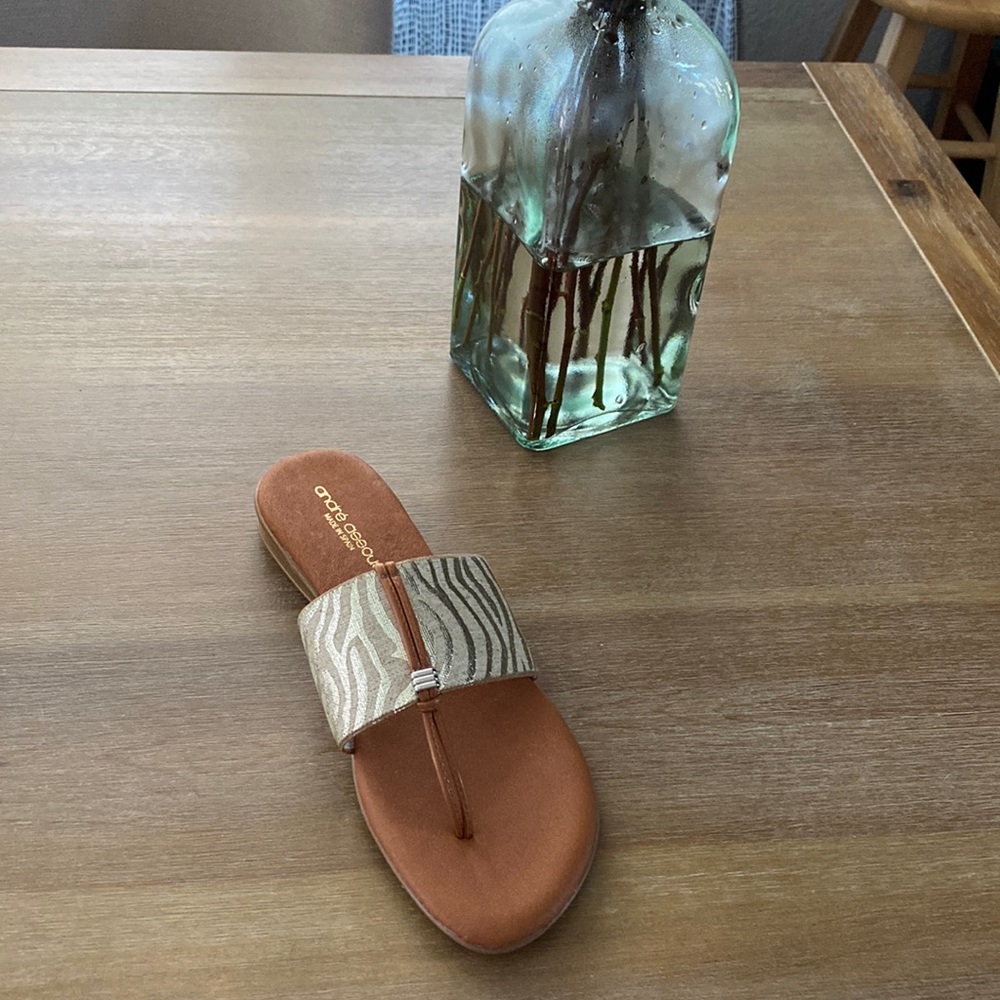 Andre Assous size 7 sandals. Excellent condition